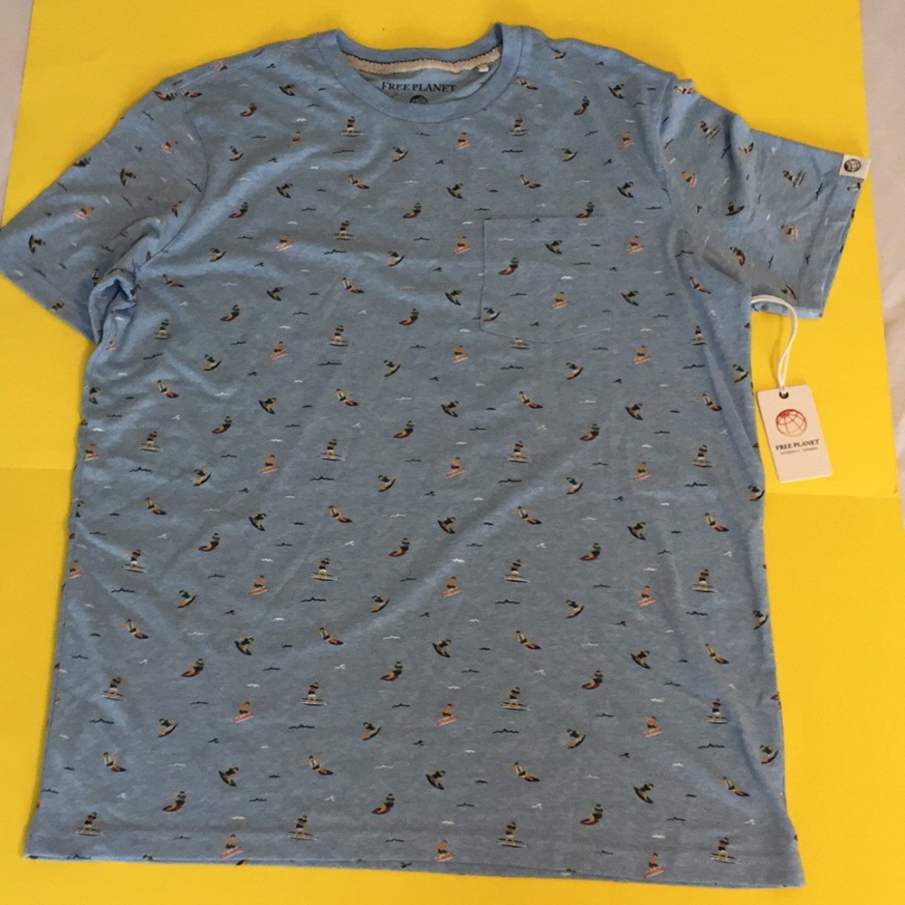 Free Planet Tee size medium w/ pocket